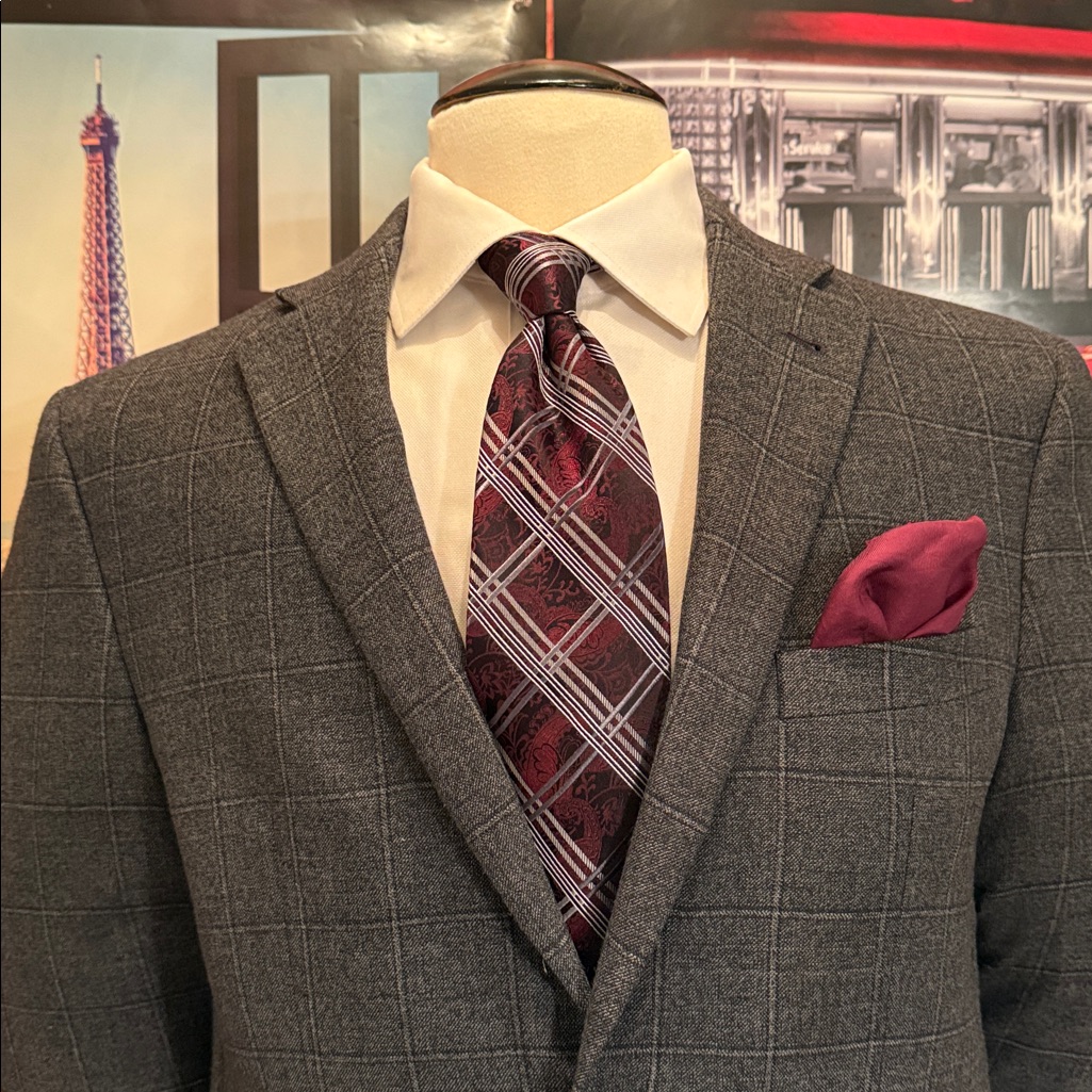 Joseph Abboud Checkered Coat